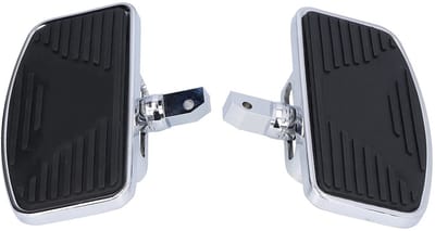 Dailygoods- Bodemplaat verstelbaar - Motorfiets vloer - Brede voetensteun - Slijtvast staal/rubber - Eenvoudige installatie - Comfortabel rijden