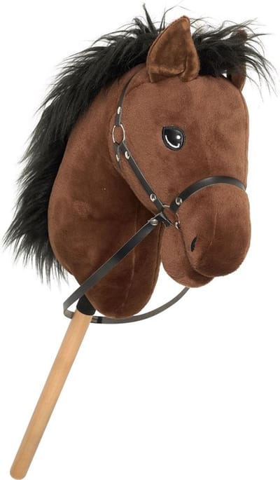 Horka Hobby Horse - Stokpaard met afneembaar hoofdstel - Vanaf 3 jaar