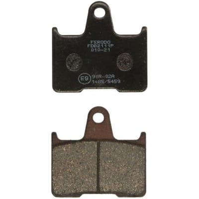 ferodo remblokje voor motorfiets mz 1000 s 2003 tot 2008 ar / fdb2111p nieuw