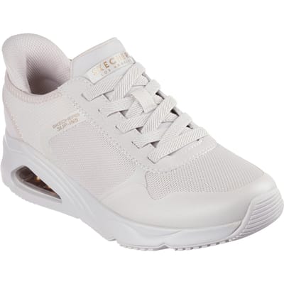 Skechers Tres-Air Uno - Easy Steppers Dames Sneakers - Gebroken wit