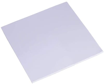 Allecto - CPU Thermal Pad - Koeloplossing - 100x100x2mm - Thermisch geleidende silicone pad - Geschikt voor koeling - Grijs