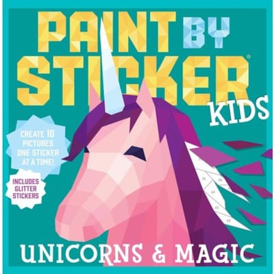 Paint By Sticker Kids: Unicorns & Magic - Paint By Sticker - Workman Publishing