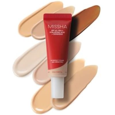 MISSHA M Perfect Cover BB Cream Pro SPF42 PA+++ 20ml, 50ml (11 opties) # 20ml _ NO. 27 Honey Beige