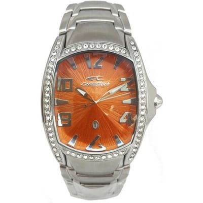 Zegarek CHRONOTECH CT7988LS-68M. Kwarcowy, Kolor pomarańczowy. Kobieta. gray