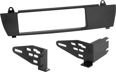 1-DIN Paneel geschikt voor BMW X3 (E83) 2004-2010 Kleur: Zwart (METRA)