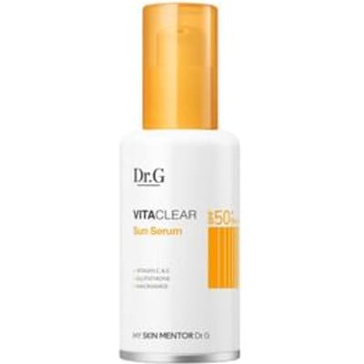 Dr.G Vita Clear Sun Serum Hoge Bescherming Hydraterende Zonnebrandcrème 50ml