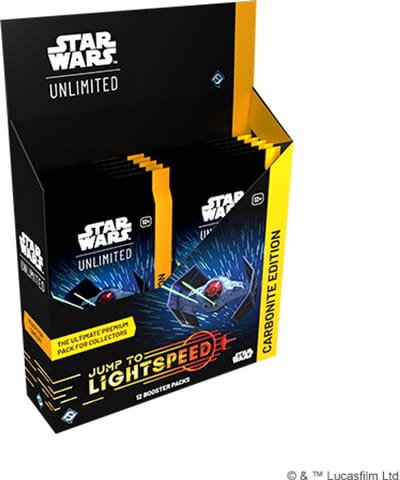 Fantasy Flight Games Star Wars TCG Unlimited Jump to Lightspeed-Carbonite Booster Box (Diversen) Nieuw