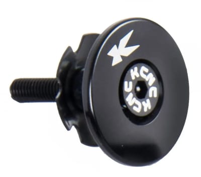 Kcnc Flat Cap Kit Ii 1 1/8 Spider Balhoofdset Zwart 1 1/8´´