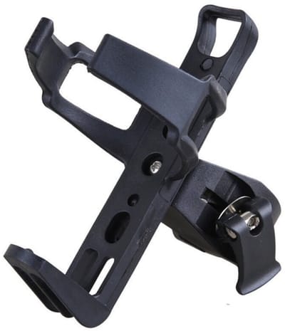 1 stuk - Fiets bidonhouder - Draaibaar - Snelspanner - Zwart