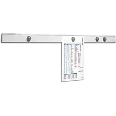 MAUL Informatie wandlijsten MAULpro aluminium om vast te schroeven 101 x 5.4 x 3 cm zilver