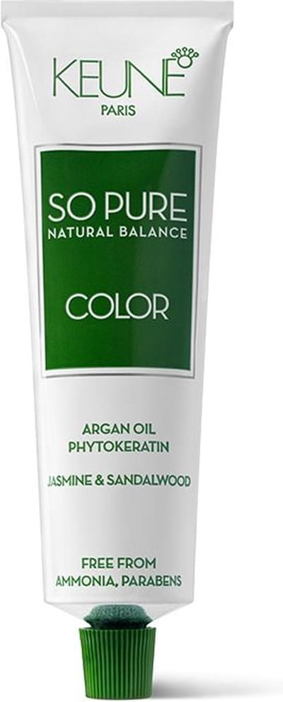 Keune So Pure Color, Bruin, Unisex, 60 ml, Alle haartypen, Kleurbehoud, Voedend, Glans, Revitaliserend, Koker
