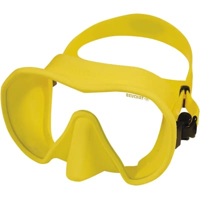 Beuchat MaxLux S masker Geel