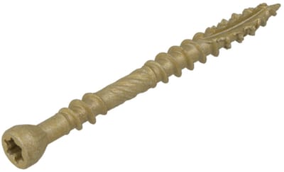 Dynaplus vlonderschroef Xtreme 5,0 x 50/25 mm – AR-brons – platkop 60° – snijpunt – TX-25 – per 10 stuks