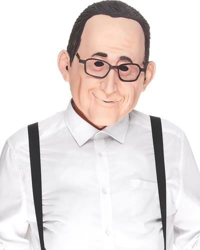 Vegaoo - Latex François masker voor volwassenen