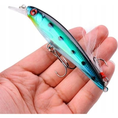 Wobbler F142 Blauw 11cm 14g - Effectief voor Snoek, Baars, Snoekbaars