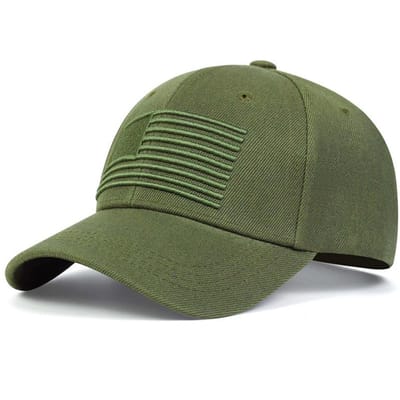 Casquette de Baseball en Coton Tendance Homme Tactique Militaire Armée Chapeau de Papa Drapeau Américain USA Chapeau Hip Hop Casquettes de Sport Trucker gorras gray