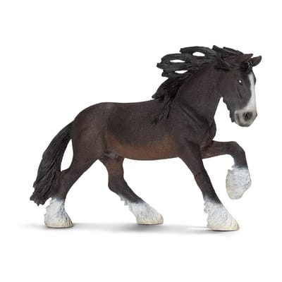 schleich FARM WORLD Shire hengst - Speelfiguur - Kinderspeelgoed voor Jongens en Meisjes - 3 tot 8 jaar - 13734