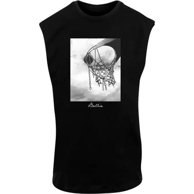 Mister Tee - Ballin 2.0 Mouwloos shirt - M - Zwart