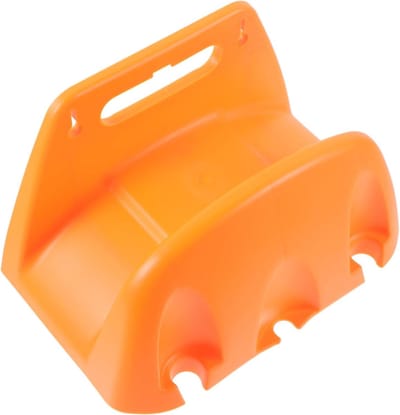 Tuinslanghouder - Slang Hanger - Slangen Opbergen - Eenvoudig Te Installeren - 22.5 cm - Oranje