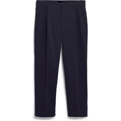 regular fit chino van katoenmix model 'TAAMIR PLEATED'