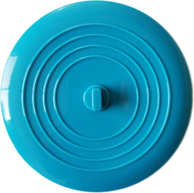 JGS Premium - Siliconen kuipstop voor universele afvoerplug keukens badkamers wasserijen - blauw 153 cm
