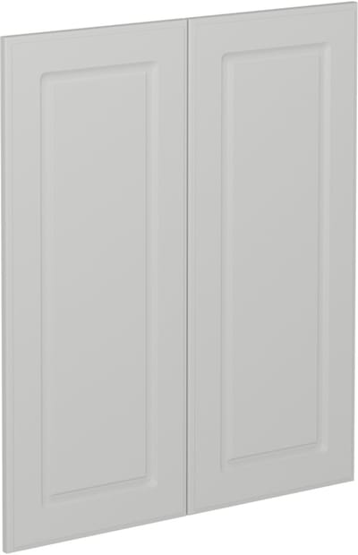 Vicco R-Line Keukenfront – 59.2 x 71.3 cm meubelfront voor de onderkast Wit Landhuis