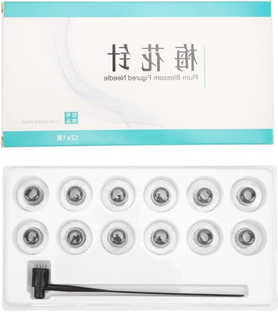 7 Sterren Huidhamer met 12 Vervangende Koppen en Massage Suction Cup Tool voor Effectieve Huidbehandeling en Acupunctuur