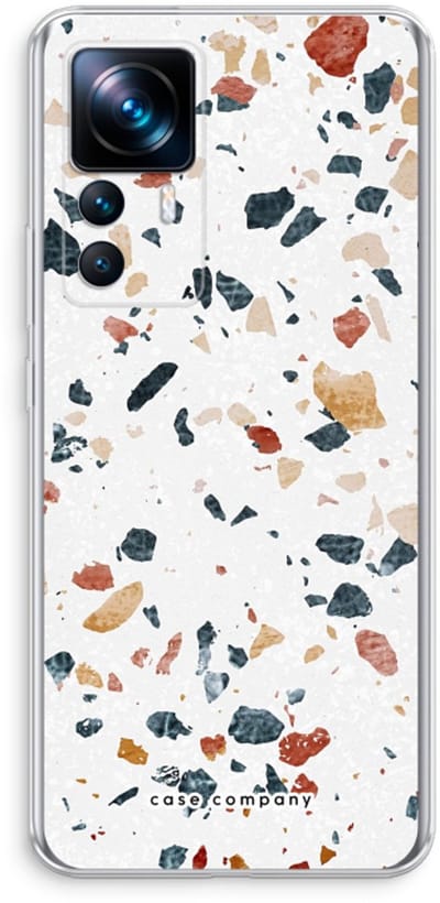 Case Company® - Hoesje geschikt voor Xiaomi 12T hoesje - Terrazzo N°4 - Soft Cover Telefoonhoesje - Bescherming aan alle Kanten en Schermrand