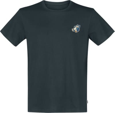 Pokémon - Pixel Snorlax T-shirt - M - Blauw