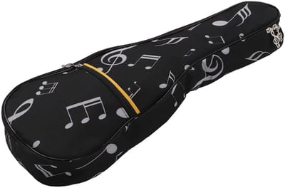 Dailygoods- Ukelele Koffer Waterdicht - Verstelbare Schouderriem - Voorvak met Rits - Lichtgewicht - Duurzaam - Hoogwaardig Oxford-Materiaal - Ukelele Hoes