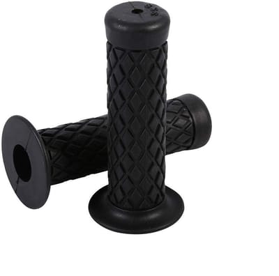 Dailygoods- Stuurgrepen 22 mm - Antislip Rubber - Motorfiets Handgrepen - Vintage Zacht - Duurzaam - Eenvoudige Installatie