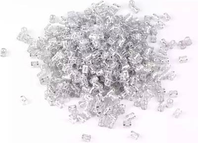 Akyol - Beads for braids – Kralen voor braids – Dreadlock haar ringen -braids-haar accessoires-carnaval -haarring - braids zilverkleurig - zilver braids – Extension Kralen – Rasta haar bedels – Manchet Clip – Vlecht haarringen – Haarbed