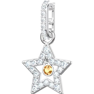 Swarovski Remix Collectie Ster Hanger Zonder Ketting Dames hangers Zilver 5443939 Silver white
