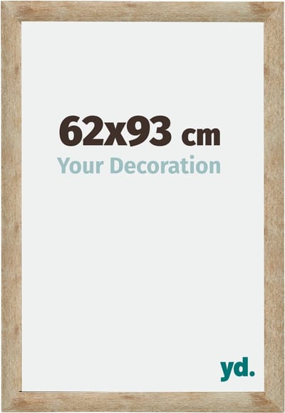 Your Decoration - Fotolijst 62x93 cm - MDF - Goud - Catania