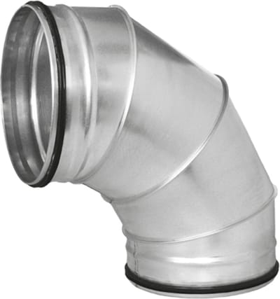 Econox Ronde spiro bocht 90Â° Ã˜ 250mm voor spirobuis