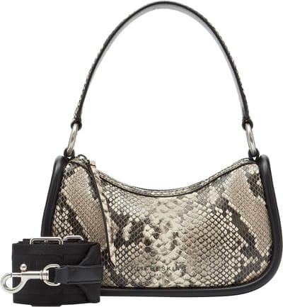 LIEBESKIND BERLIN Leren Schoudertas Avondtas Fab 2 Snake Hobo Montreal Snake Veelkleurig Beige