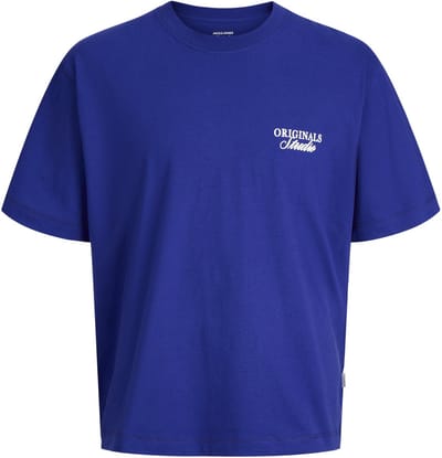 JACK&JONES - JORNORREBRO TYPO TEE SS CREW NECK SN JNR - Jongens - T-shirts