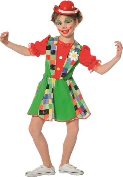 Neon Groen Funky Funk Clown - Meisje