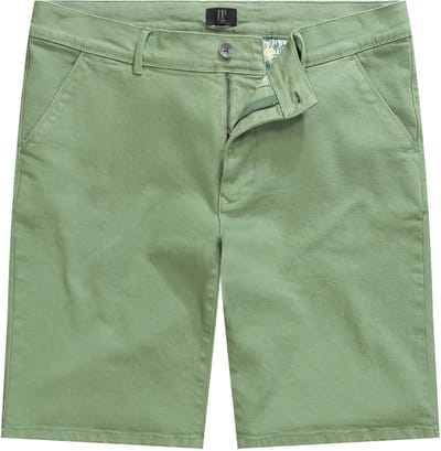 JP 1880 - Heren - Chino-bermuda buik-fit straight fit - Mosgroen - Maat 70