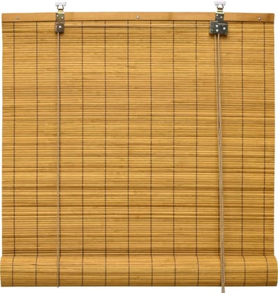 Sol Royal rolgordijn bamboe 140x160 cm SolDecor B86 - rolgordijnen zonder boren - rolgordijnen lichtdoorlatend zonwering bamboo jaloezieën inclusieve klembeugels - bamboe