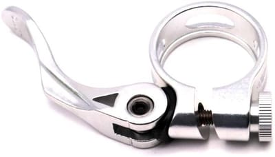 Lichte Aluminium Zadelpenklem met Snelspanner 31,8 mm