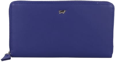 Braun Büffel Joy Portemonnee RFID-bescherming Leer 19 cm - Dames - Horizontaal - indigo violet