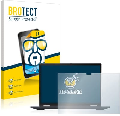 BROTECT - Screenprotector voor Lenovo ThinkPad X13 Yoga Gen 3 - Folie Beschermfolie transparant