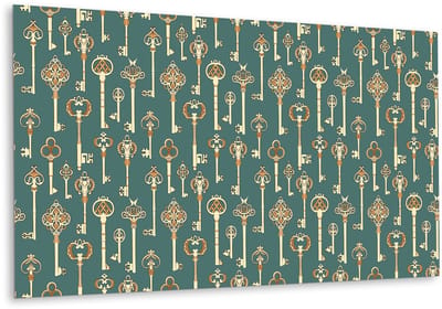 Tulup PVC Wandpaneel - Harten Vinyl Wandpaneel - 100 cm x 50 cm - Veelkleurig Wandpaneel PVC - 1 stuk - Vinyl Wandpaneel - Kinderen Muurpaneel - Wandbekleding Vinyl - Plaktegels Keuken en Badkamer