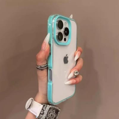 Zachte Kaarthouder Candy Transparante Telefoonhoesje Voor iPhone 11 12 13 14 15 16 Pro Max Plus X Xs XR Max Bumper Achterkant Cases Cover For iPhone 13