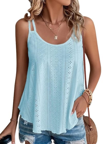 Dailygoods - Dames Tanktop, Mouwloos, Elegante Zomer-T-shirt
