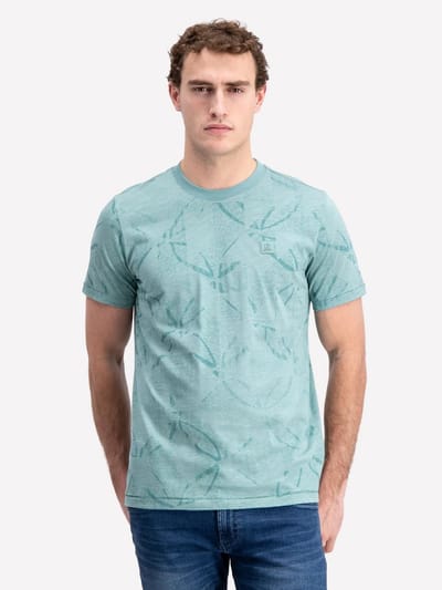 Gabbiano T-shirt Brenno 1565106 5888 Lagoon Green Mannen Maat - S