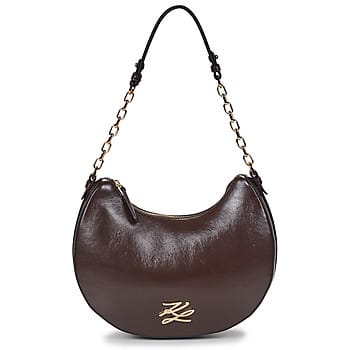 Karl Lagerfeld K/autograph Moonbag Naplak Tobacco Size: OS | Handbags Outlet | Dames | Bruin