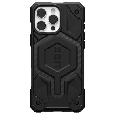 UAG Monarch Backcover voor de Apple iPhone 16 Pro Max - Carbon Fiber