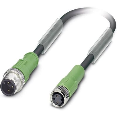 Phoenix Contact 1538403 Sensor/actuator connector, geassembleerd M8 Aantal polen (sensoren): 3 Stekker, recht, Bus, recht 0.60 m 1 stuk(s)